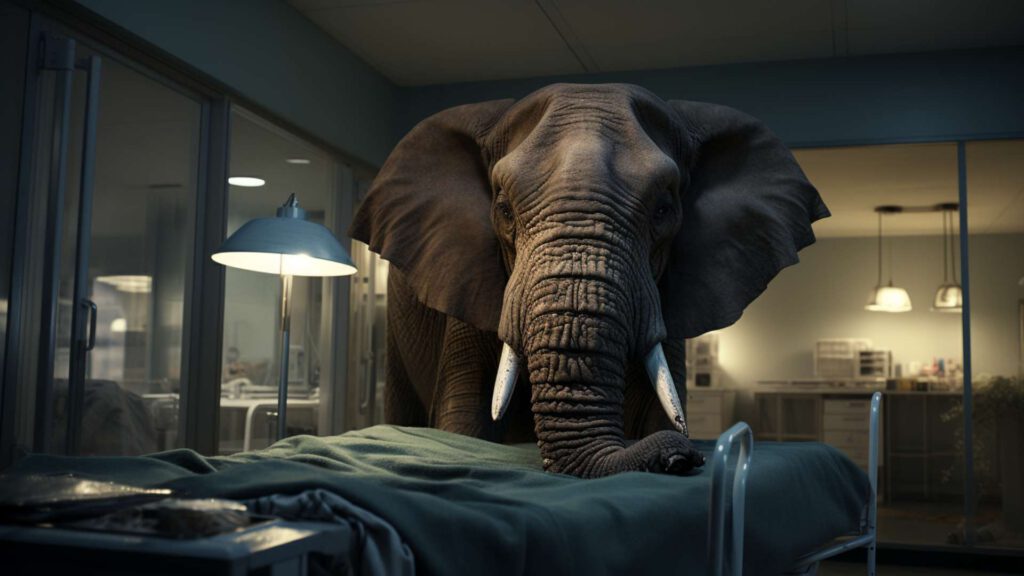 Arbeitsbedingungen: Der Elefant im Patientenraum