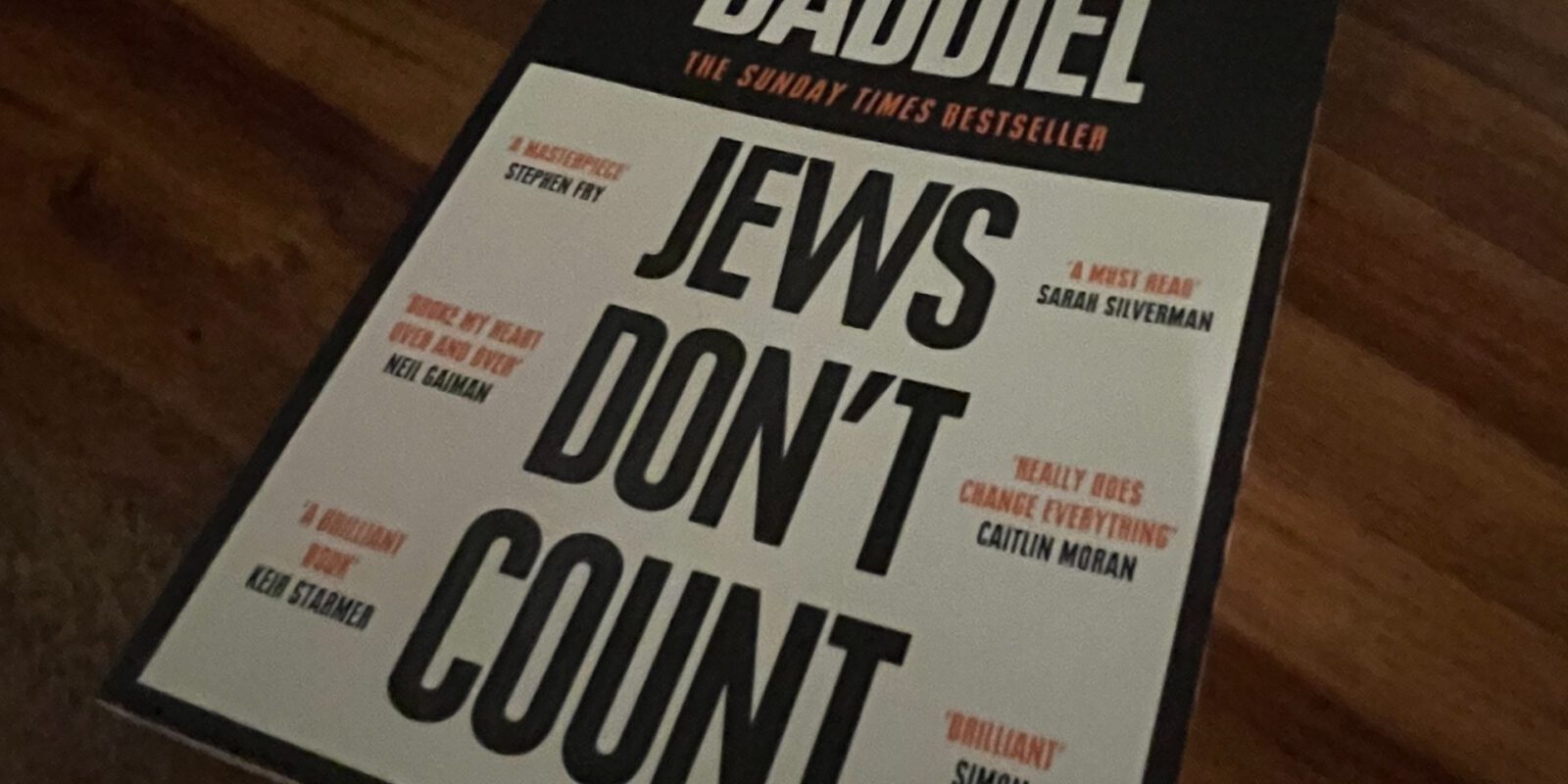 Titelbild: „Juden zählen nicht“