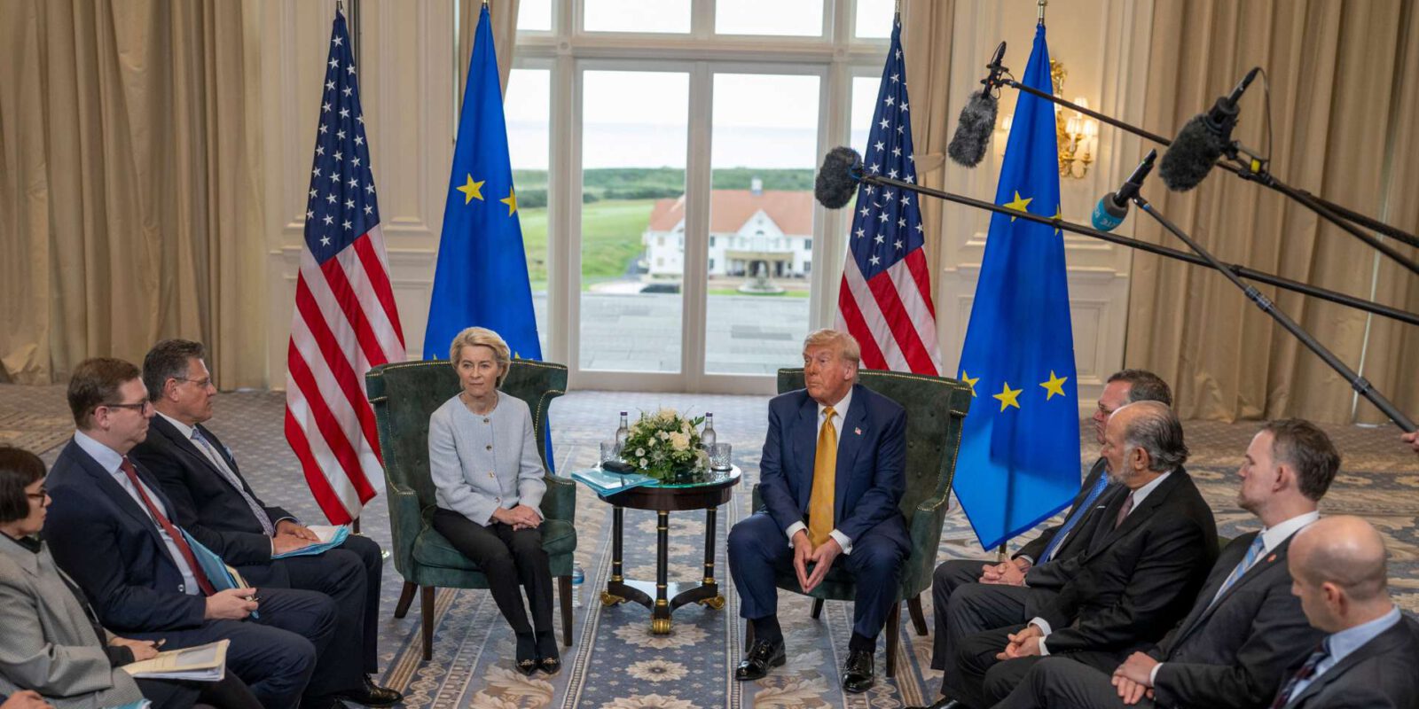 Titelbild: „Niemals nachgeben!“:­ ­Was der US-EU-Handelsdeal im Klartext bedeutet­